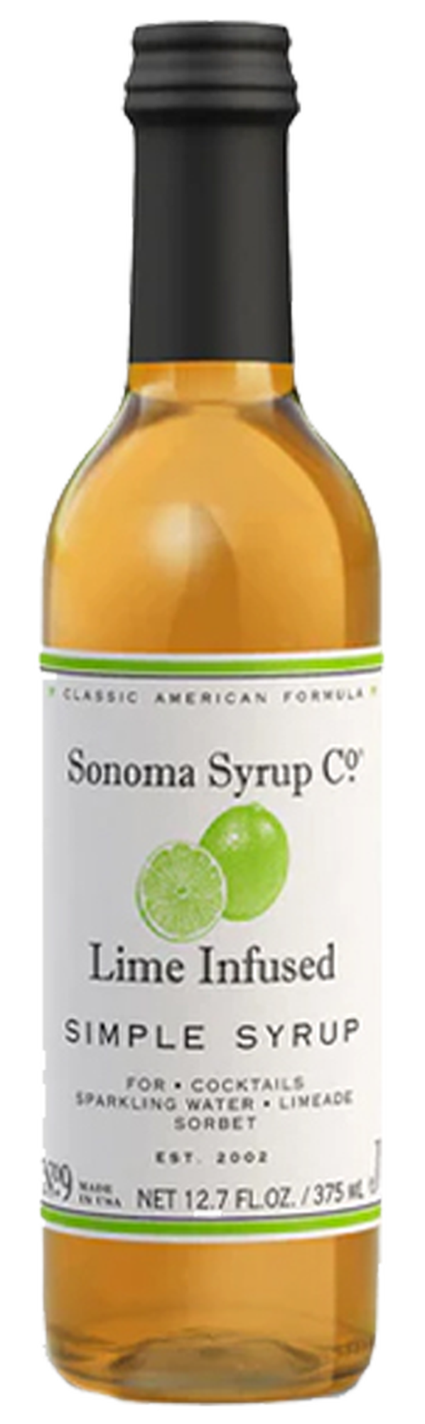 Sonoma Syrup Co Lime Infused Simple Syrup